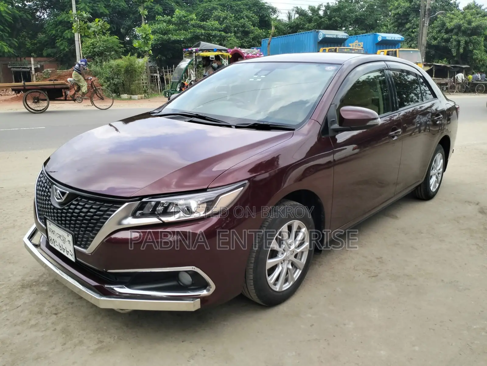 টয়োটা অ্যালিয়ন ২০১৬ রেড ওয়াইন