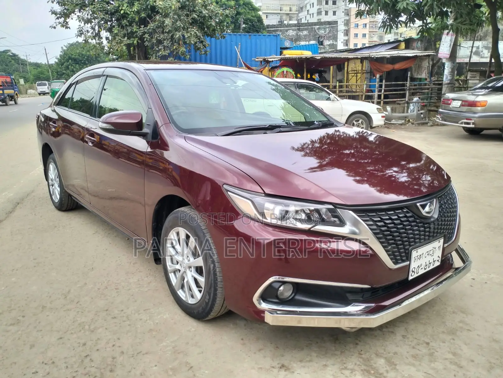 টয়োটা অ্যালিয়ন ২০১৬ রেড ওয়াইন