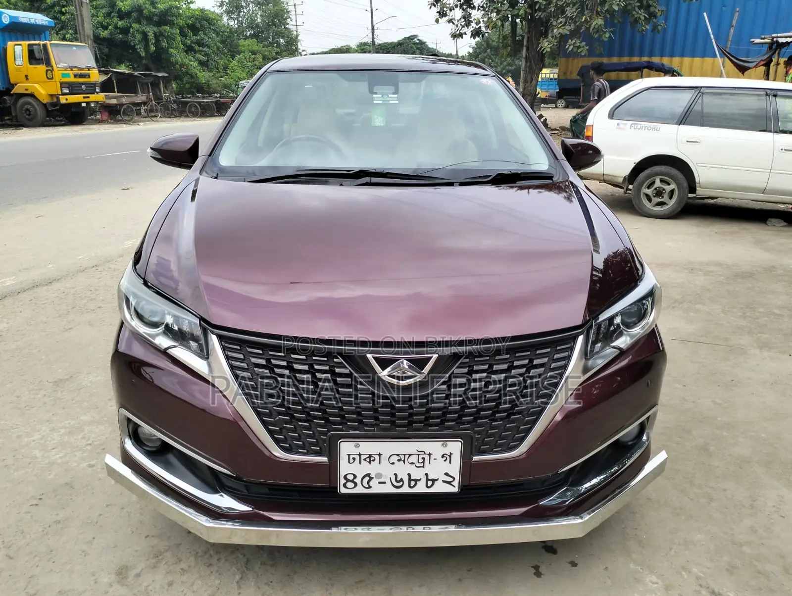 টয়োটা অ্যালিয়ন ২০১৬ রেড ওয়াইন