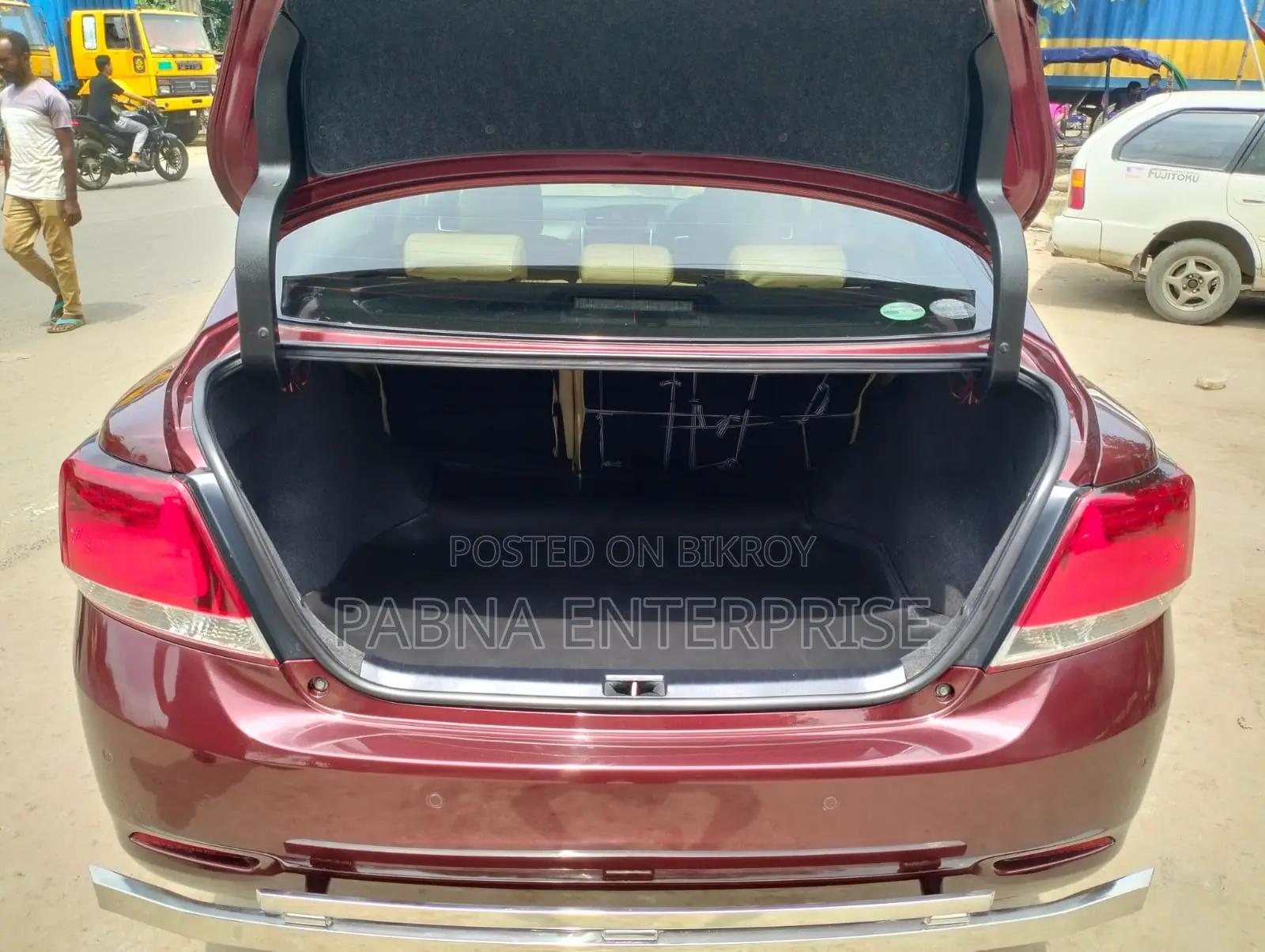 টয়োটা অ্যালিয়ন ২০১৬ রেড ওয়াইন