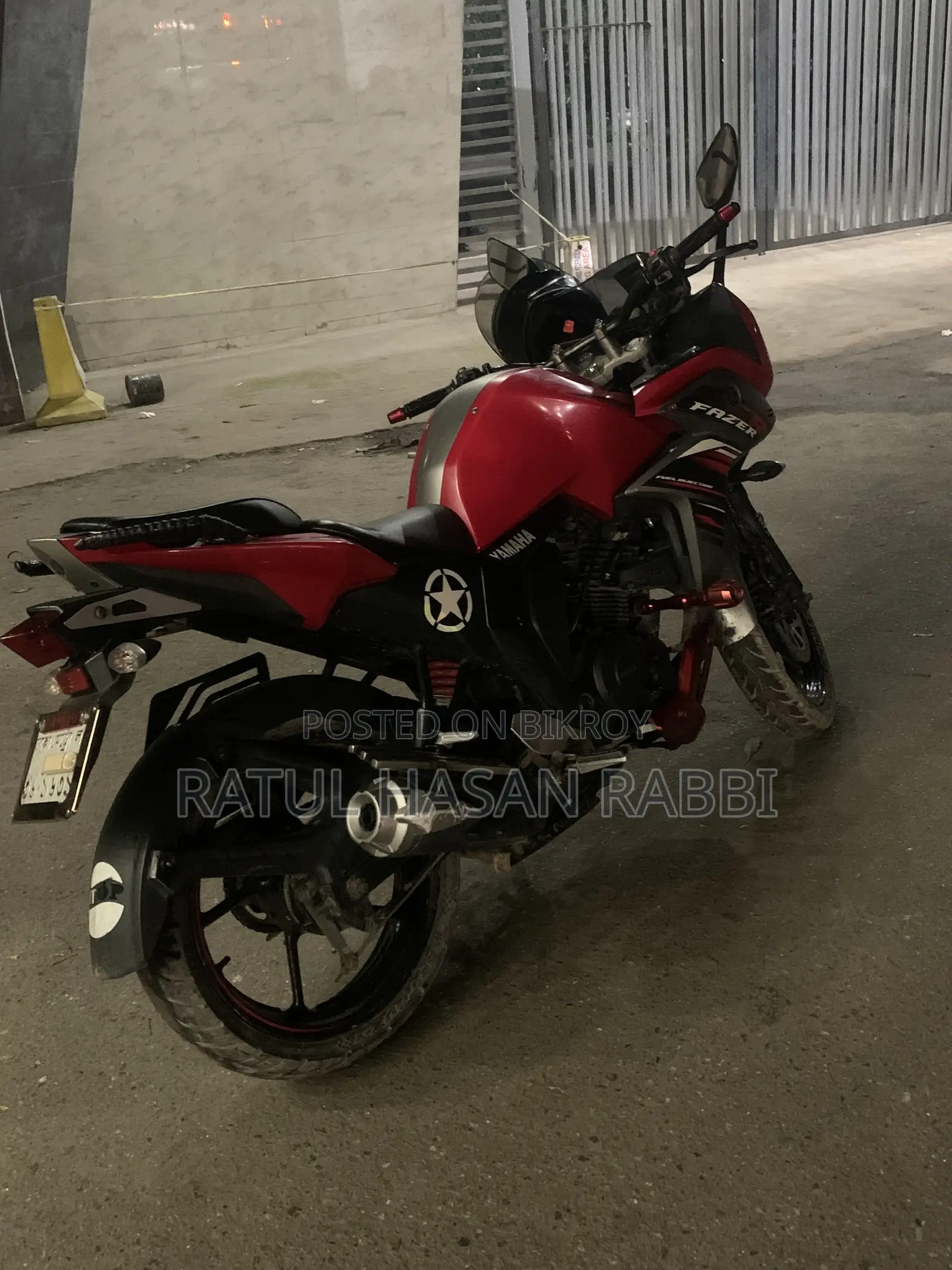 Yamaha Fazer FI V2 2017 Red