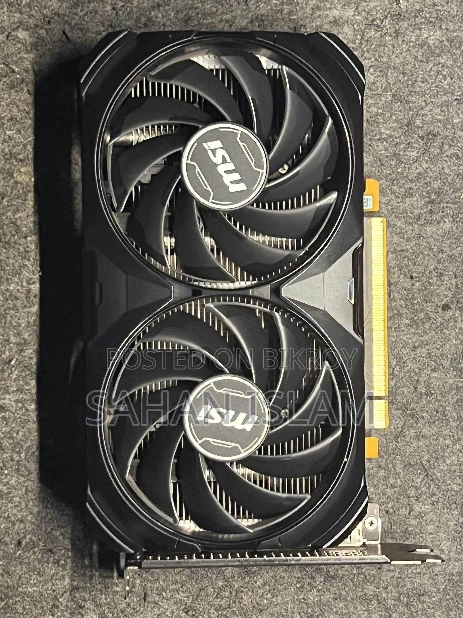 Msi Geforce RTX 4060 Ventus 2x Black 8gb Oc Gddr6 Graphics Card