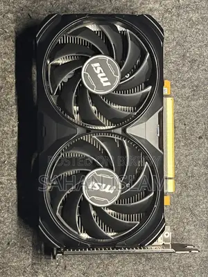 Msi Geforce RTX 4060 Ventus 2x Black 8gb Oc Gddr6 Graphics Card