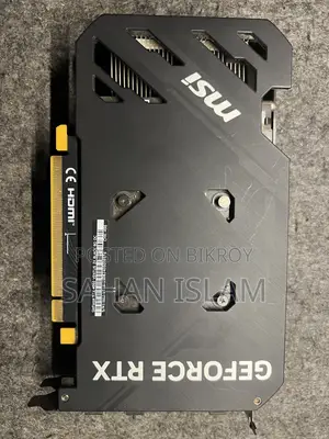 Msi Geforce RTX 4060 Ventus 2x Black 8gb Oc Gddr6 Graphics Card