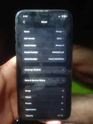 Apple iPhone 11 64 GB Black