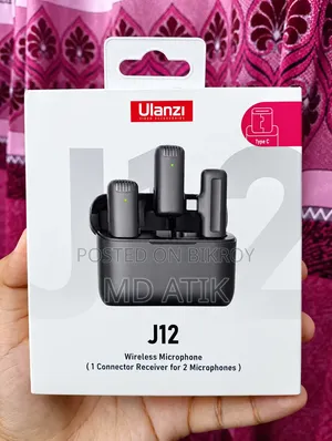 Ulanzi J12 Wireless Microphone | Type-C | Dual Mic