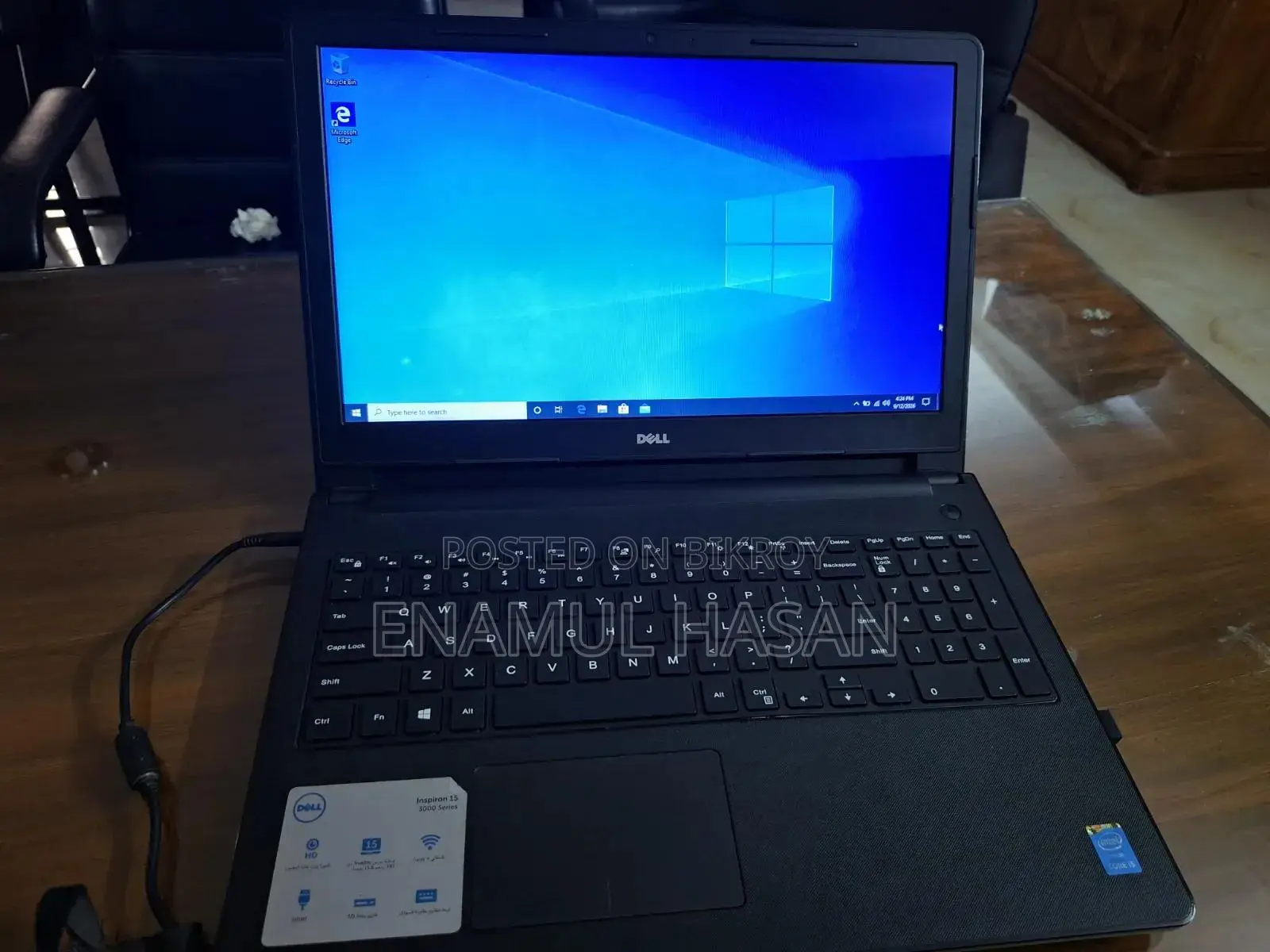 Laptop Dell Inspiron 15 3000 8GB Intel Core i5 HDD+SSD 1TB
