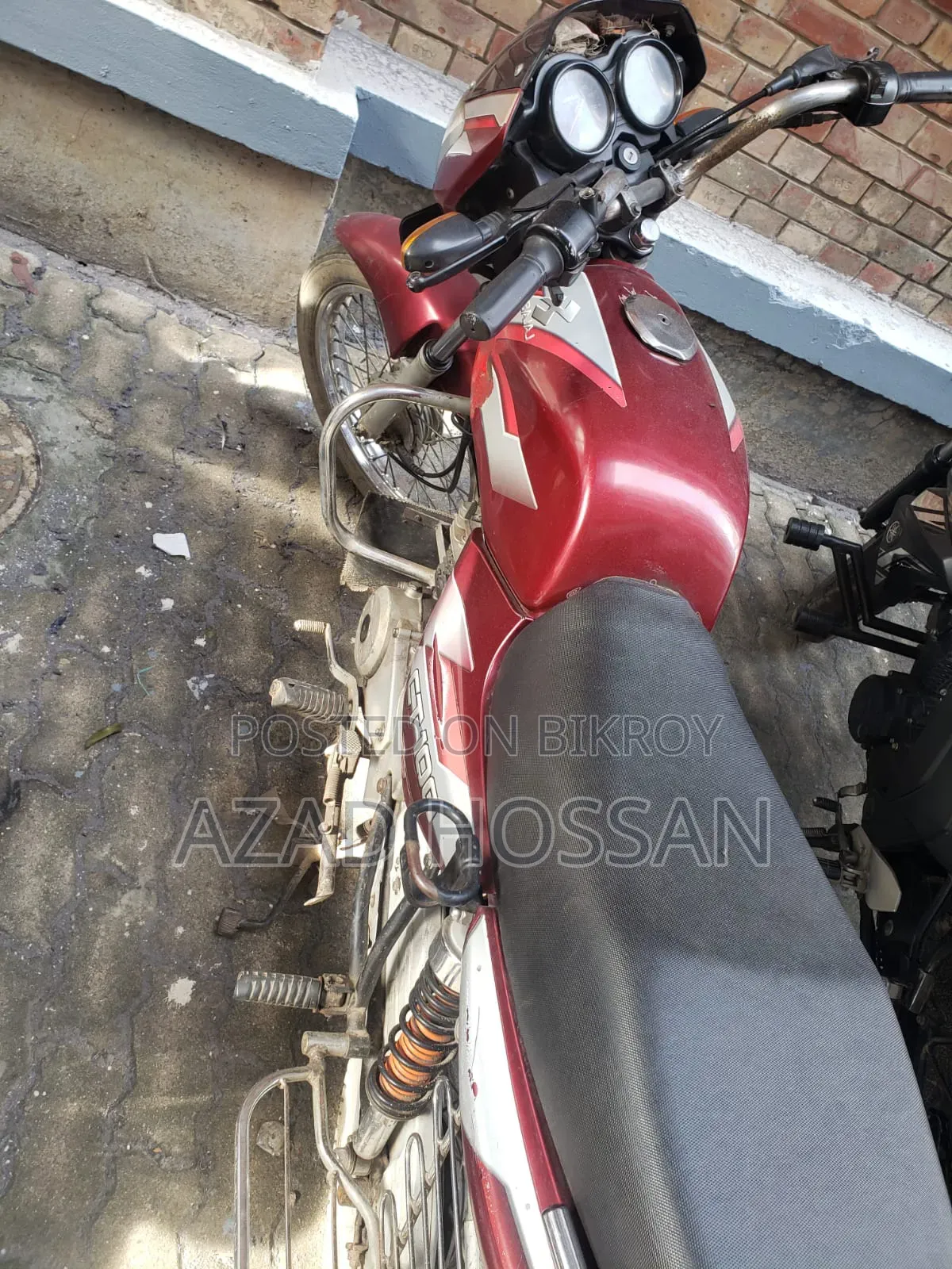 Bajaj CT 100 2014 Red