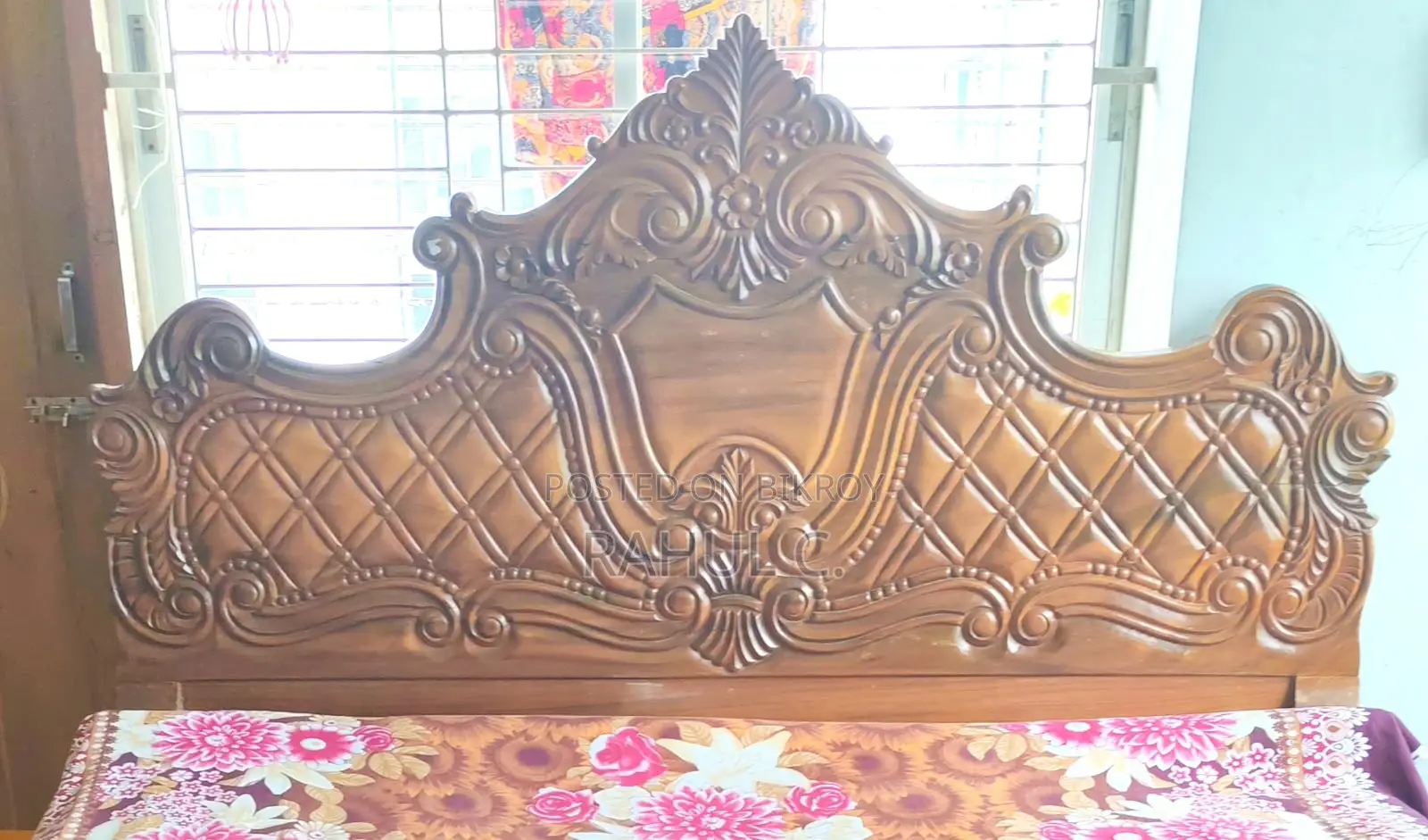 শিল কড়াই কাঠের ৬x৭ খাট