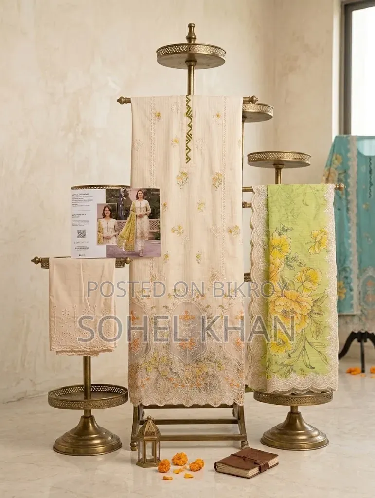3-Piece Premium Pakistani Inspired Unstitched