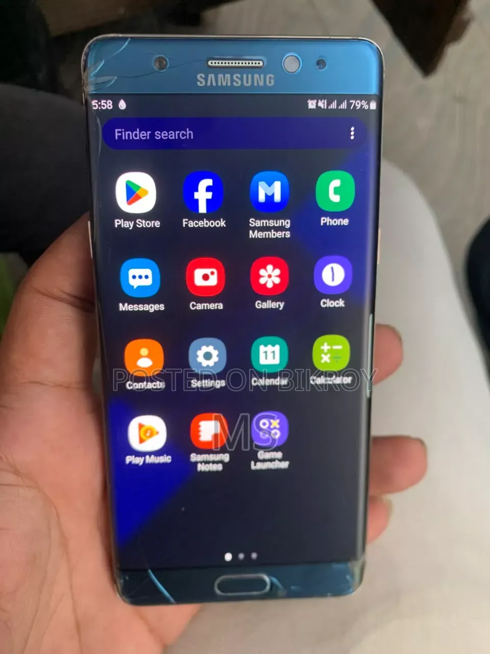 Samsung Galaxy Note FE 64 GB Blue