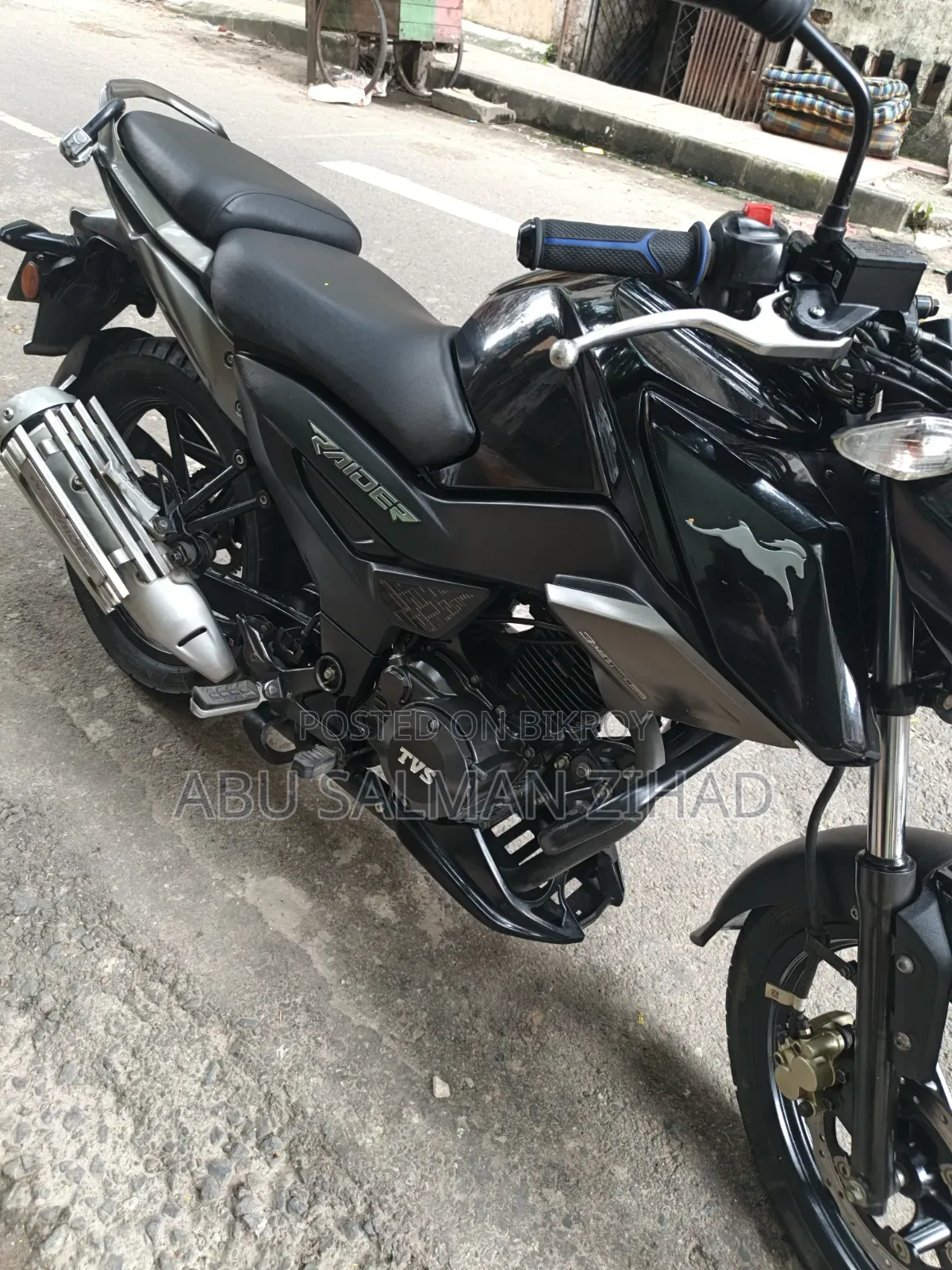 TVS Raider 125 2022 Black