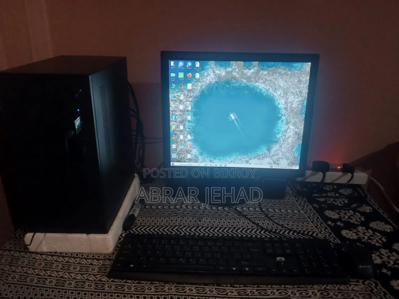 Desktop Computer 4GB Intel Core i3 SSD 128GB