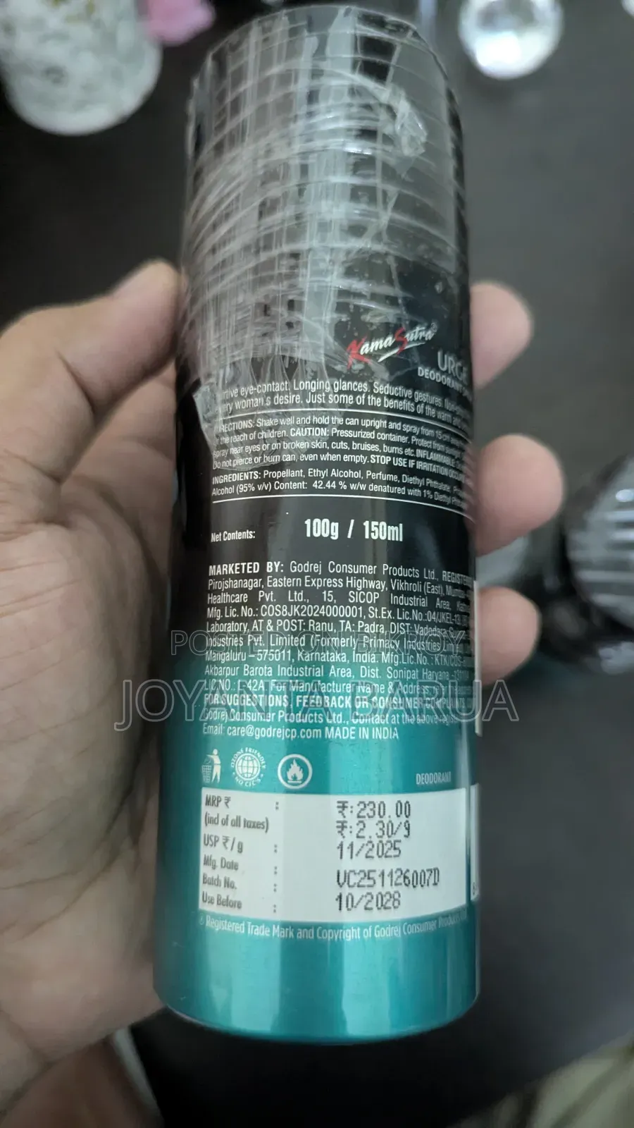 Kamasutra Body Spray