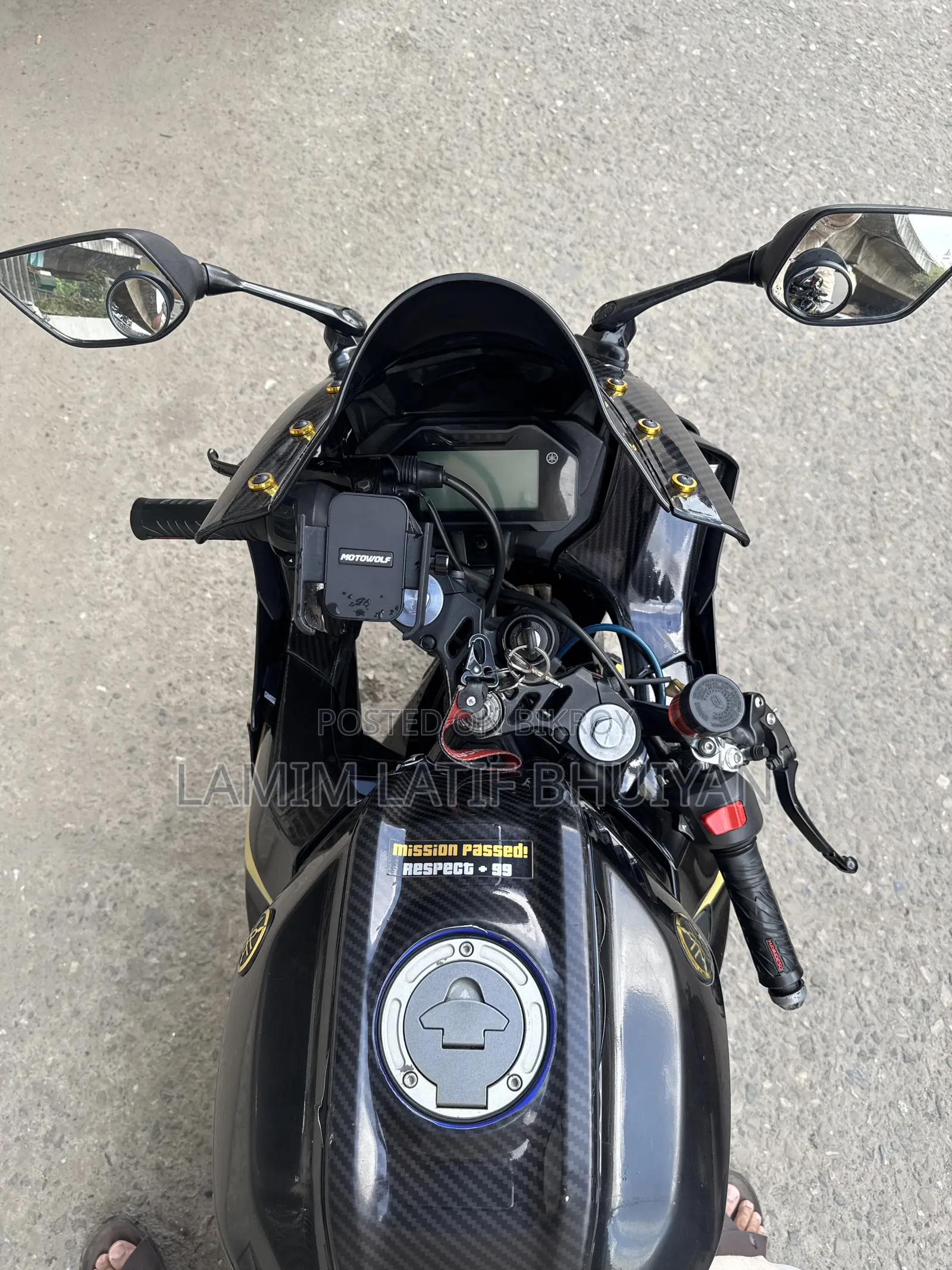 Yamaha R15M 2022 Black