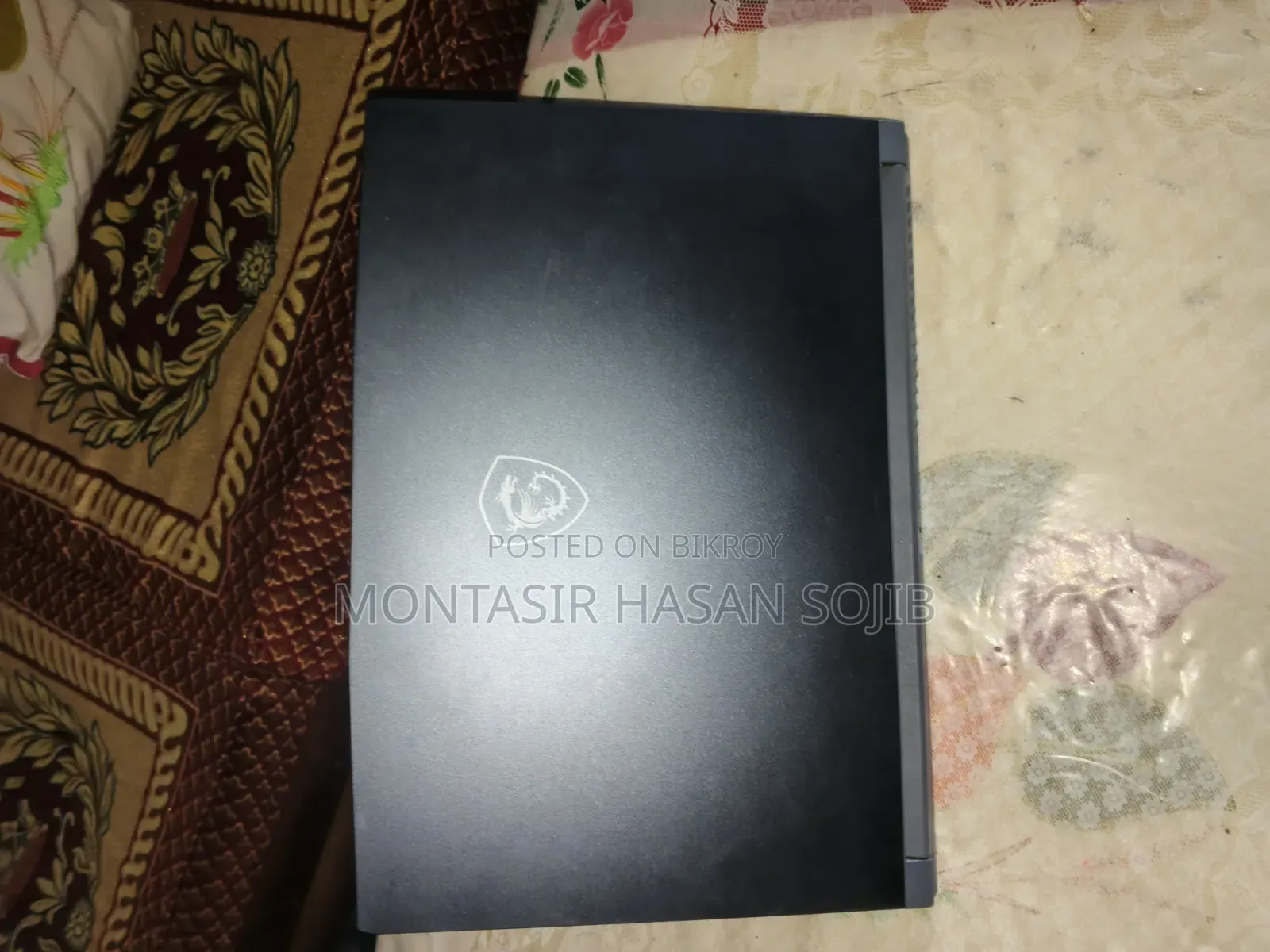 নতুন ল্যাপটপ এমএসআই ক্রসহেয়ার ১৫ ৮জিবি এএমডি রাইজেন ৫ এইচডিডি ৫১২জিবি