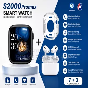 ⌚ S2000 ProMax 10-in-1 Smart Watch Combo