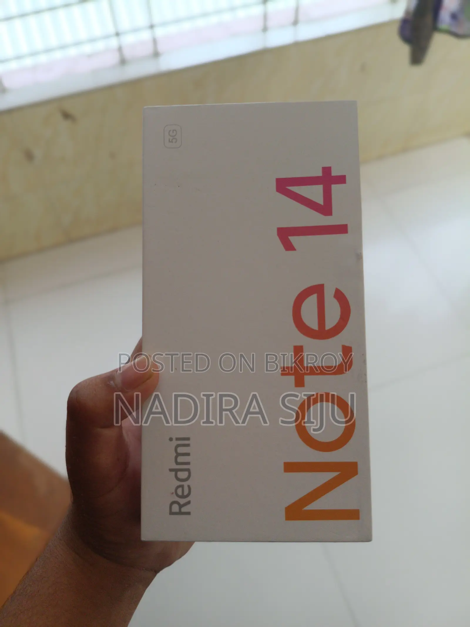 New Xiaomi Redmi Note 14 5G 256 GB Black
