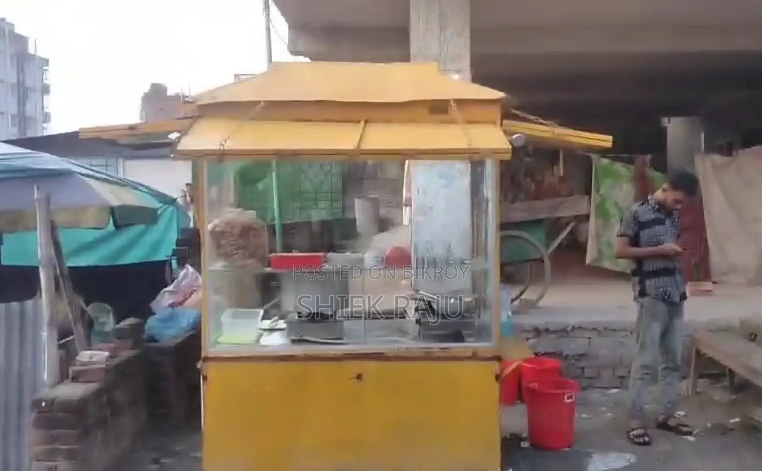 Food Cart with Full Setup for Sale