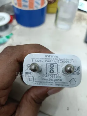 Infinix 10 Watt Charger