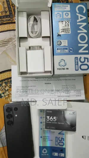Tecno Camon 50 Ultra 256 GB Black