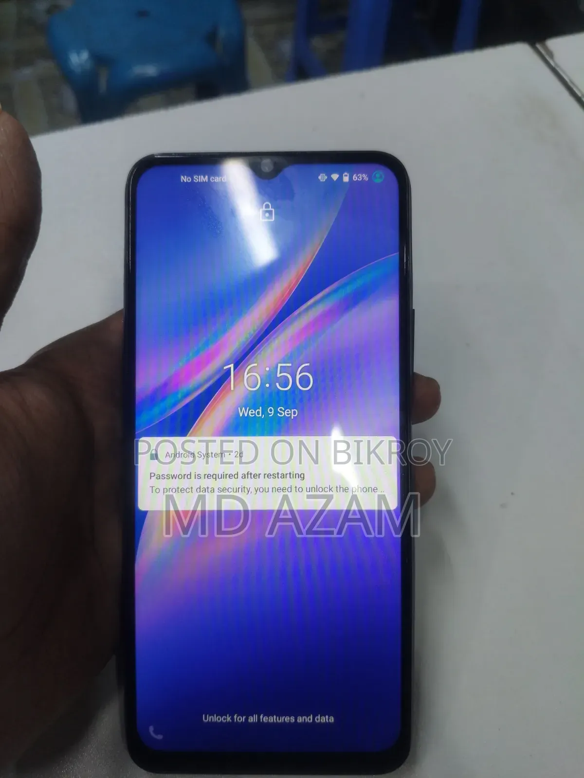 Vivo Y20 64 GB Black