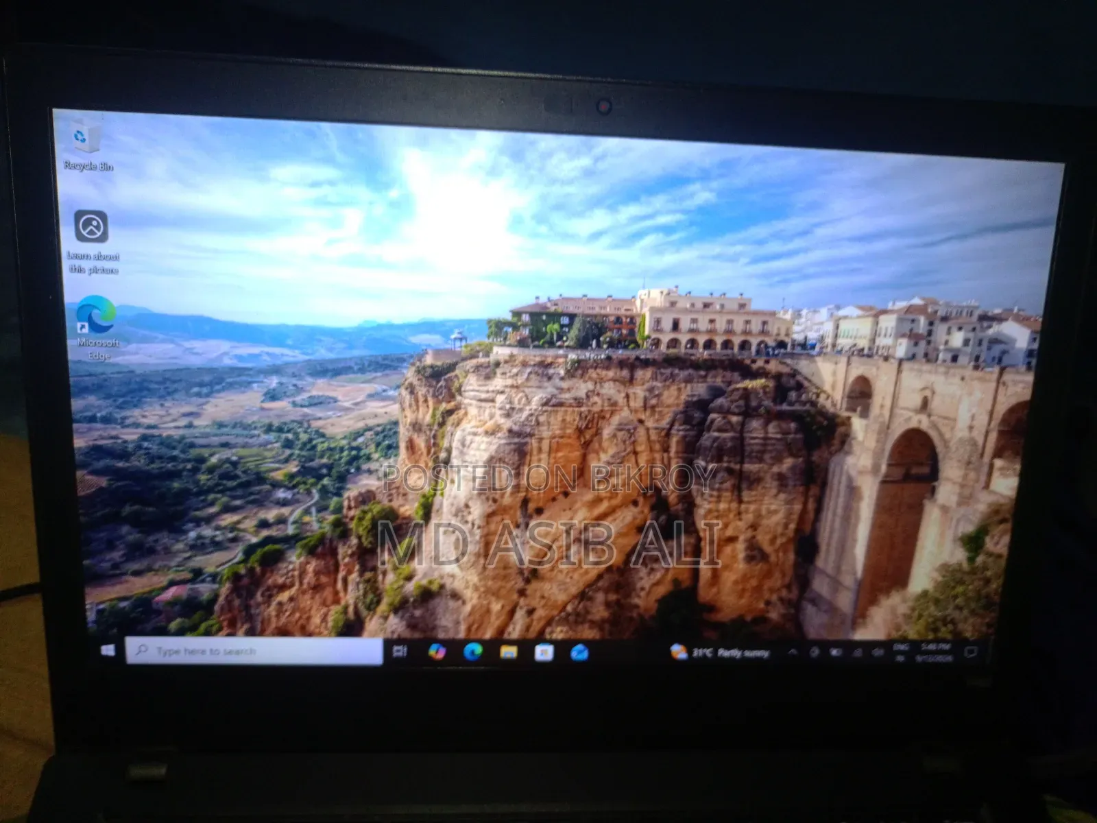 Laptop Lenovo ThinkPad T480 8GB Intel Core i5 SSD 256GB