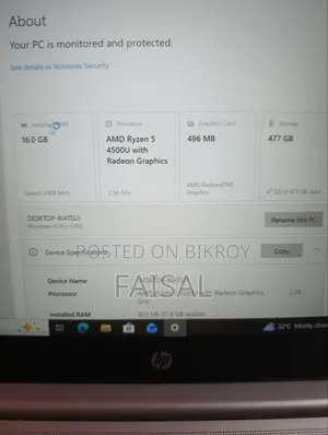 Laptop HP ProBook 445 G7 16GB AMD Ryzen 5 SSD 512GB
