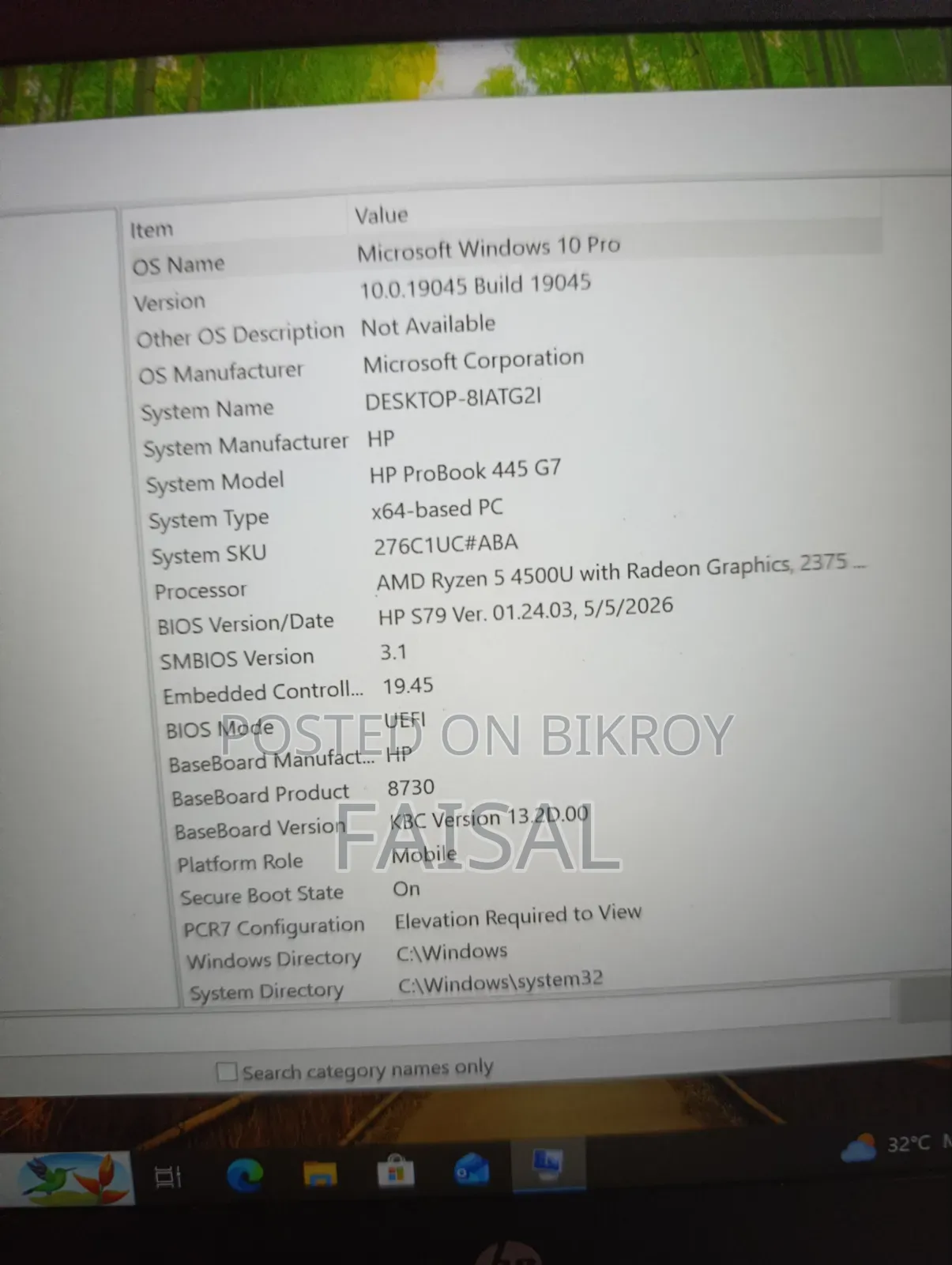Laptop HP ProBook 445 G7 16GB AMD Ryzen 5 SSD 512GB