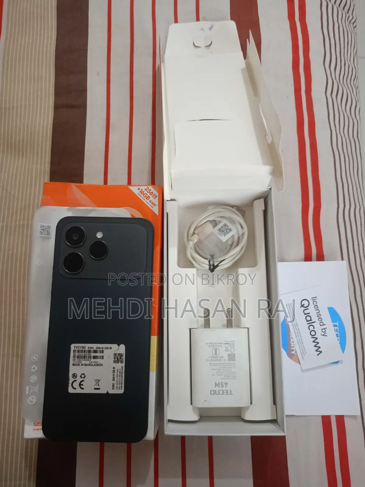 টেকনো স্পার্ক ৪০ ২৫৬ জিবি ব্ল্যাক