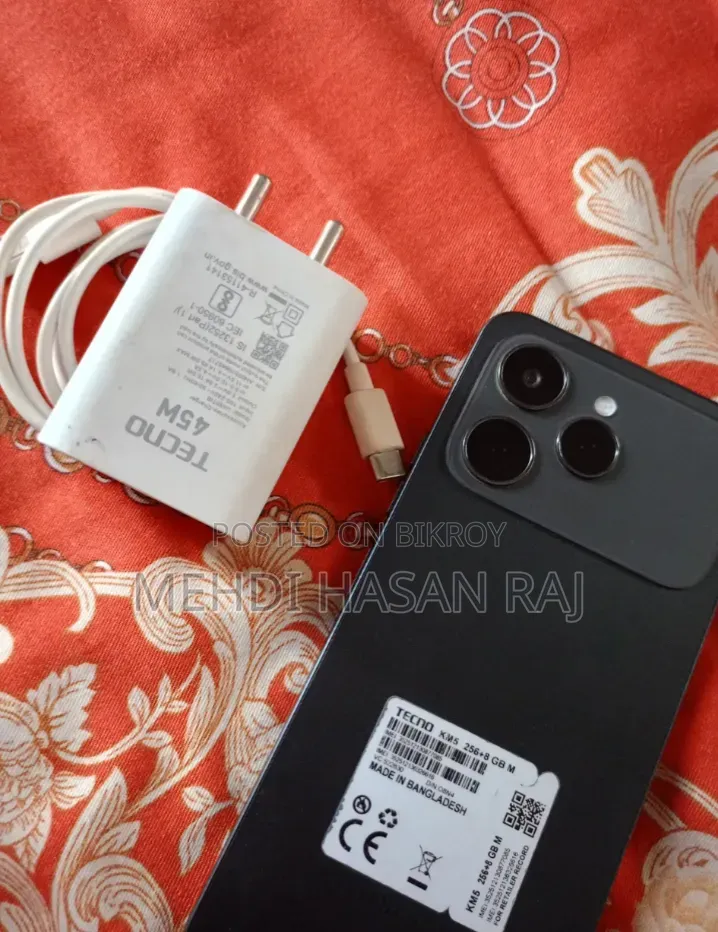 টেকনো স্পার্ক ৪০ ২৫৬ জিবি ব্ল্যাক