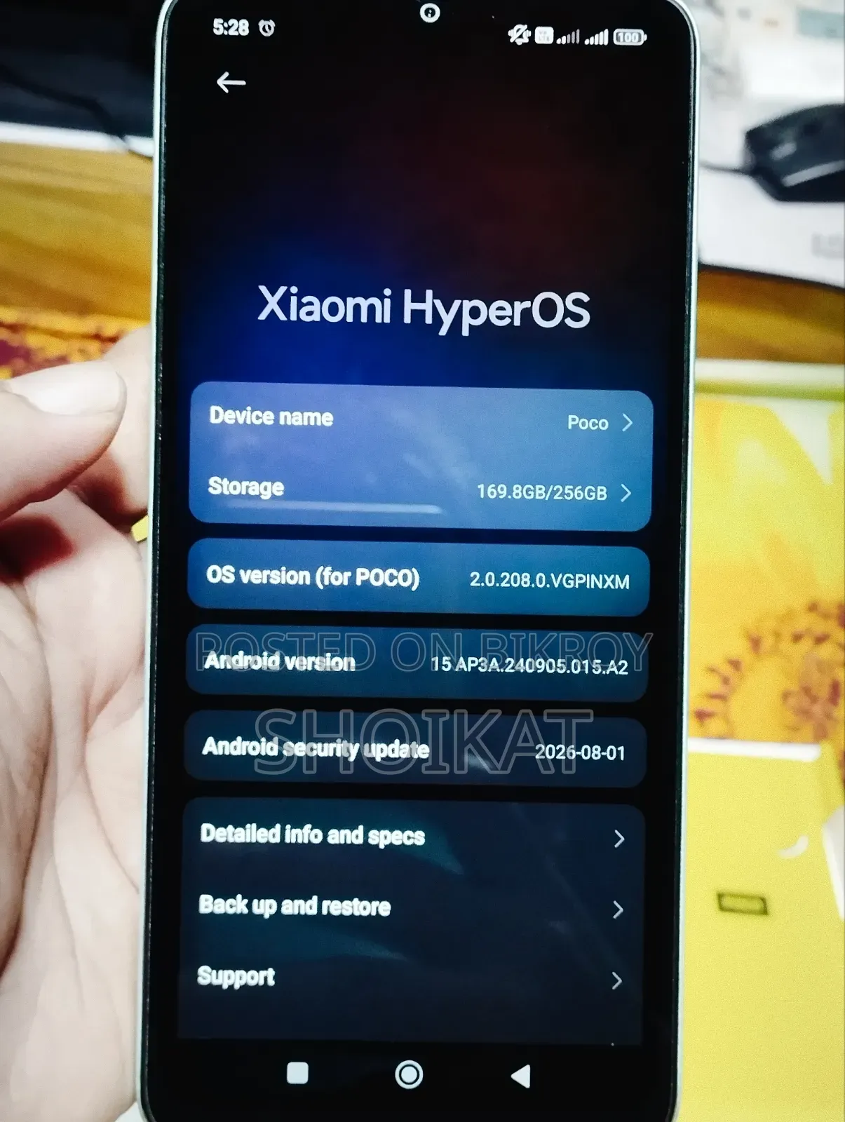 Xiaomi Poco C65 256 GB Green