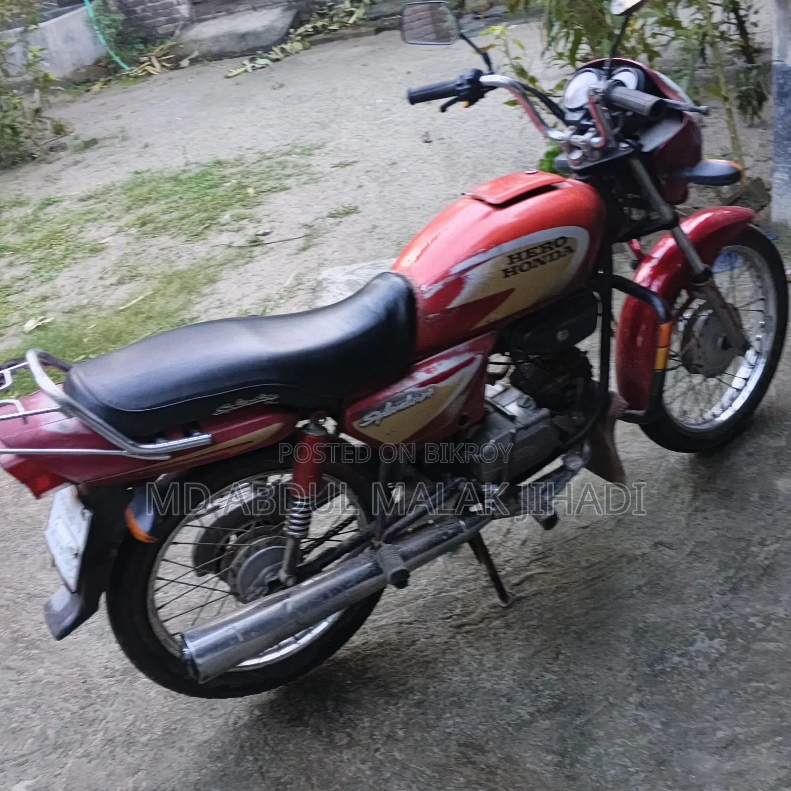 Hero Splendor Plus 2010 Red