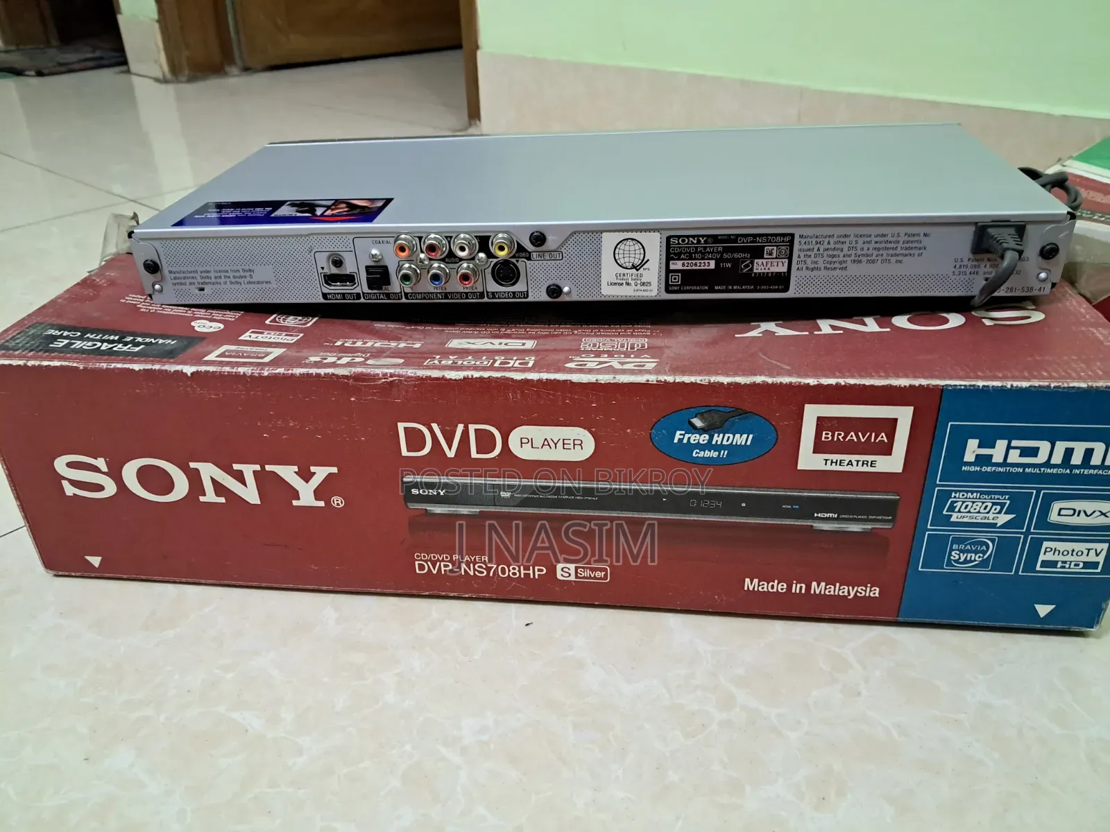 Sony DVD Player Original
