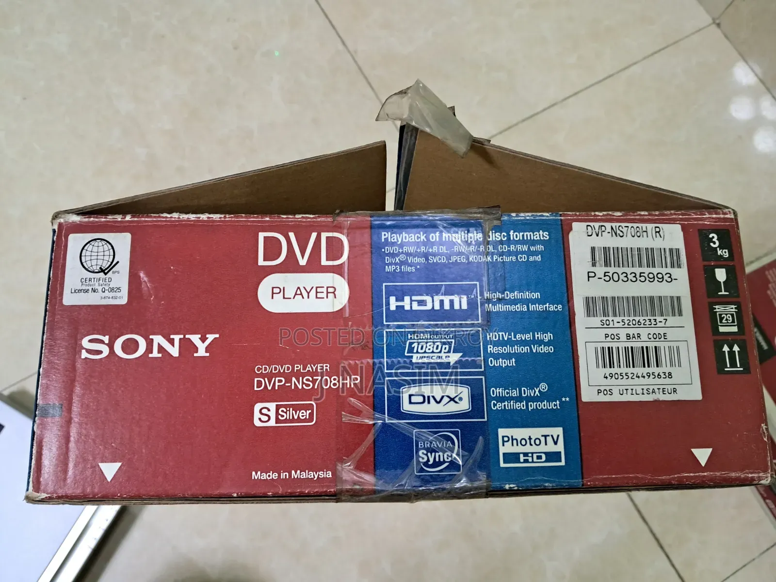 Sony DVD Player Original
