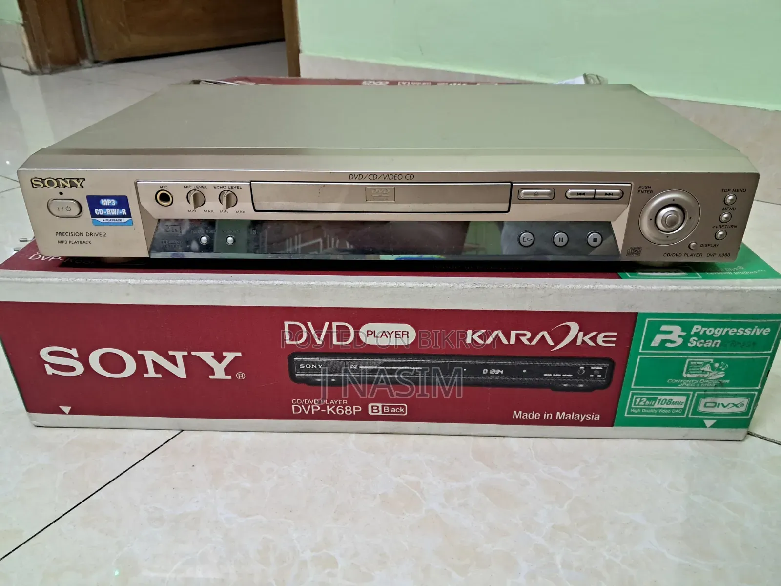 SONY Karaoke DVD Player ORIGINAL