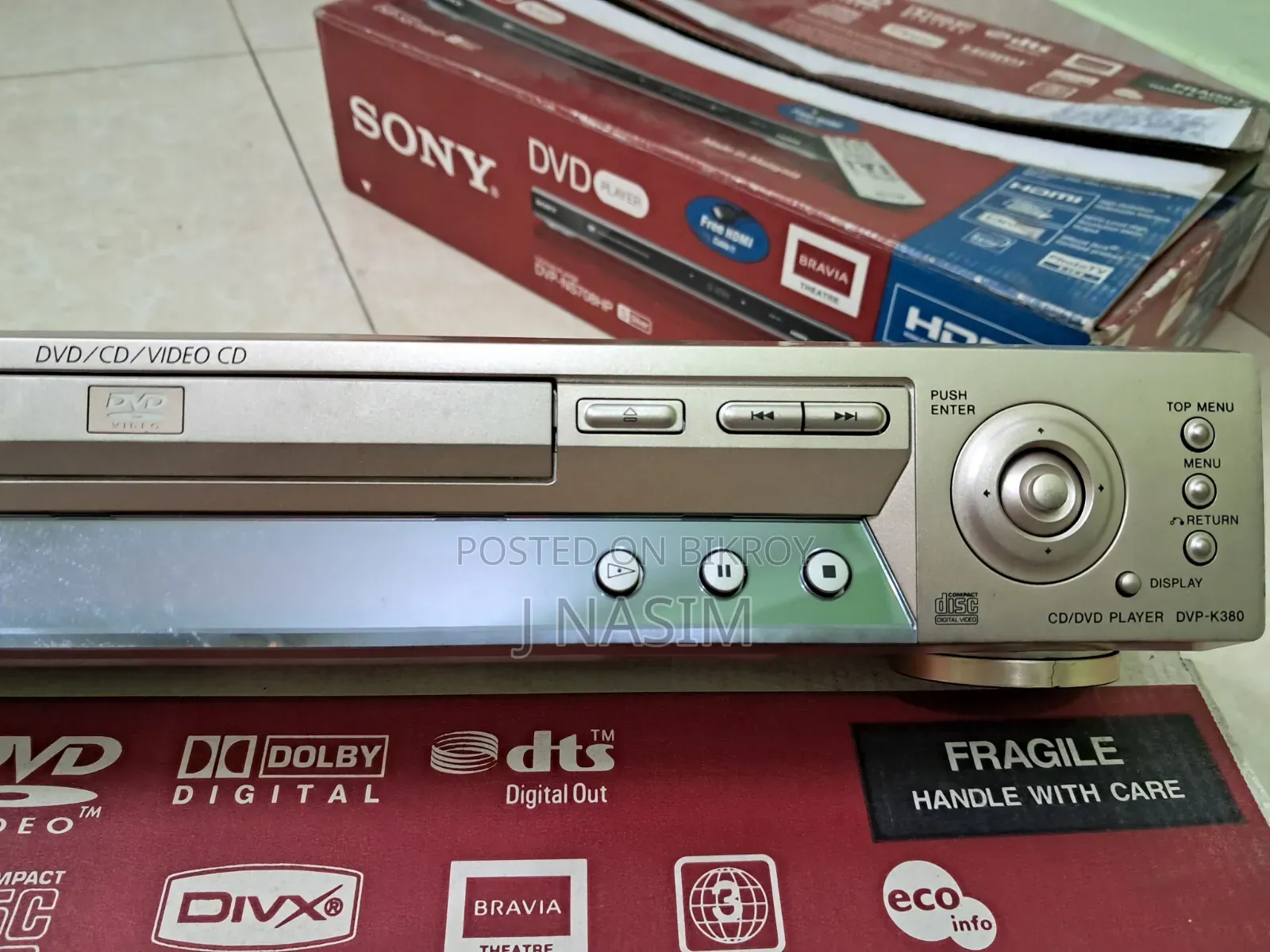 SONY Karaoke DVD Player ORIGINAL