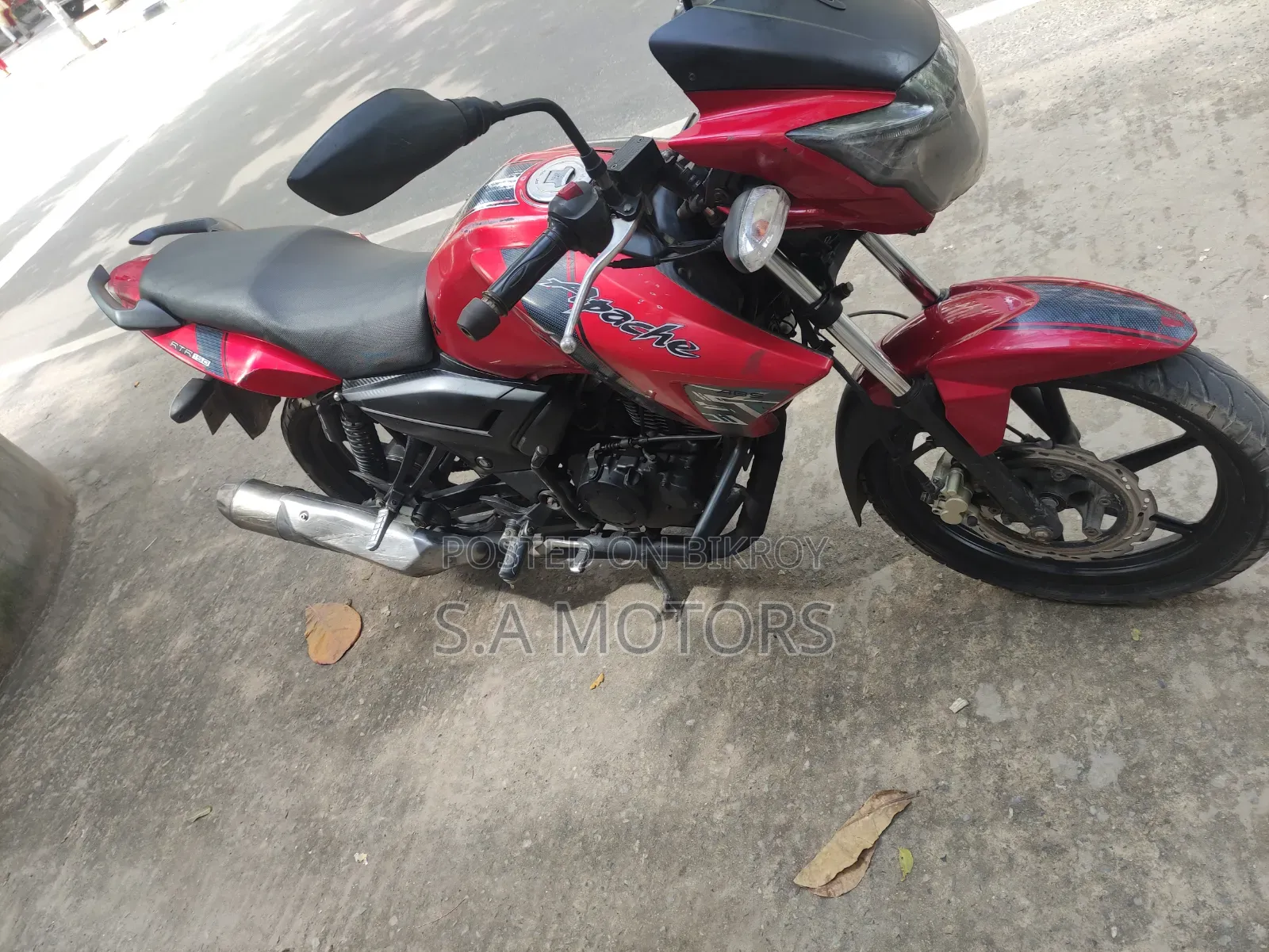 TVS Apache RTR 160 2V 2014 Red
