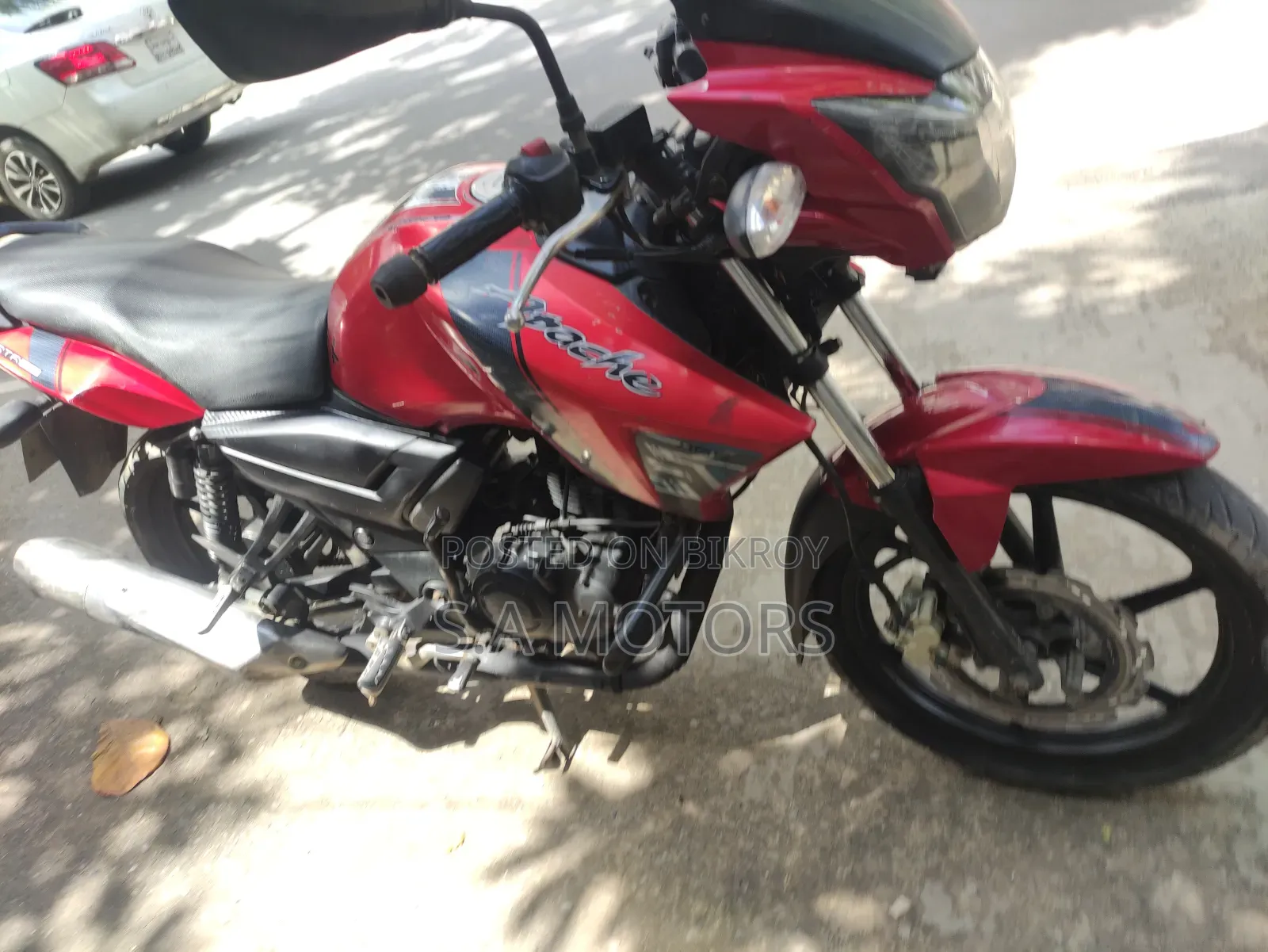 TVS Apache RTR 160 2V 2014 Red