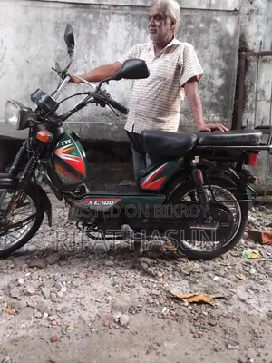 TVS XL 100 2021 Green