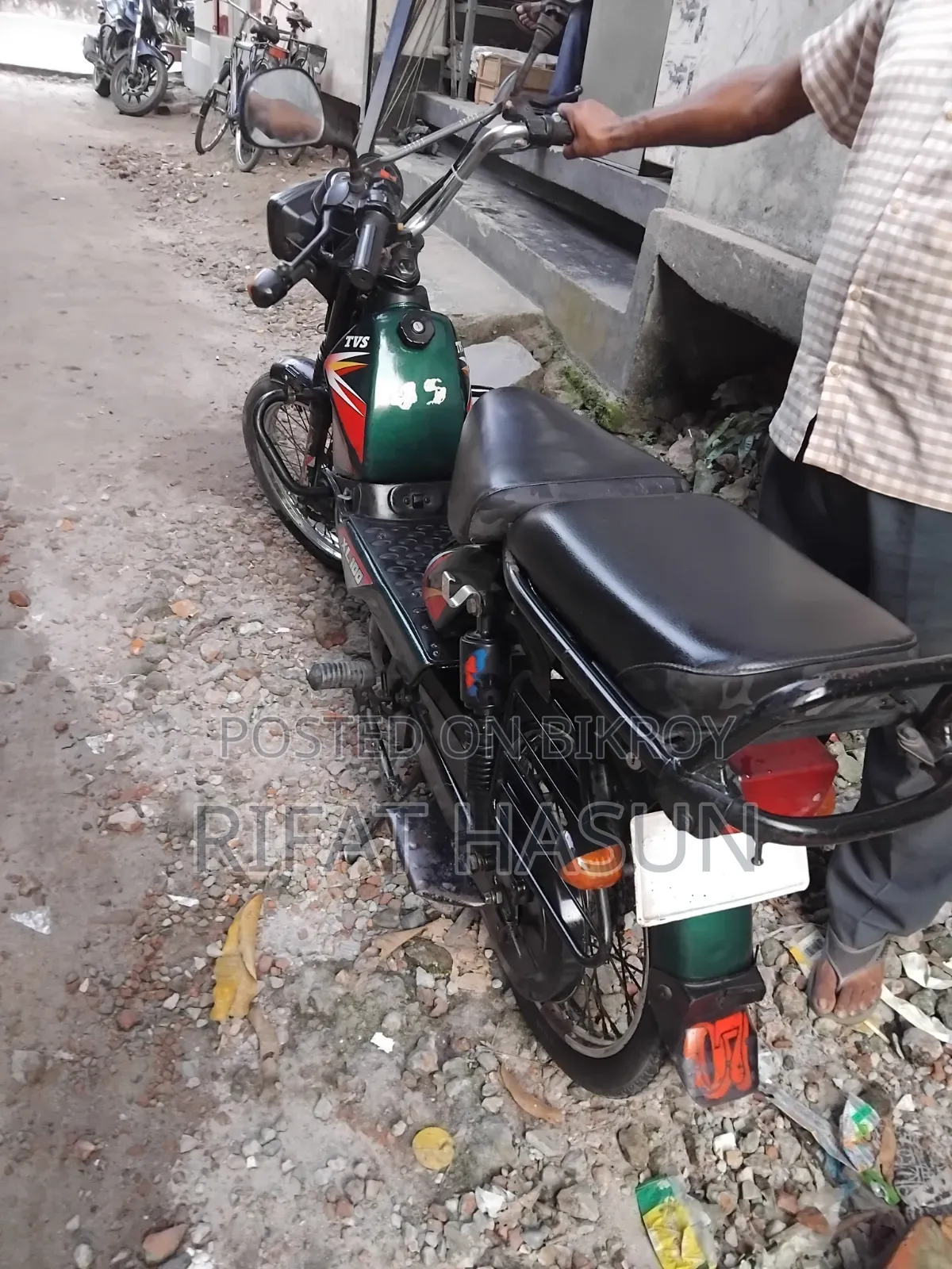 TVS XL 100 2021 Green
