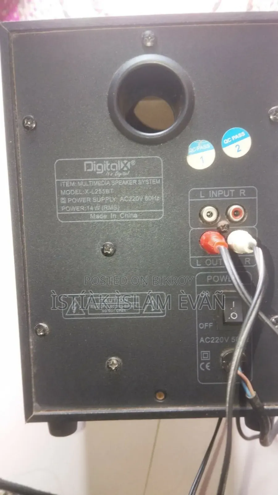 Digital xL255bt Bluetooth Speaker