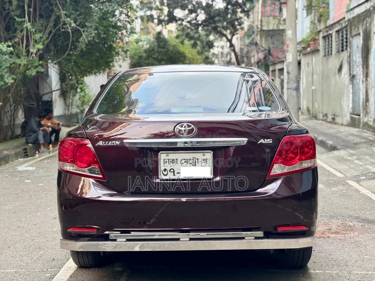 Toyota Allion 2011 Maroon