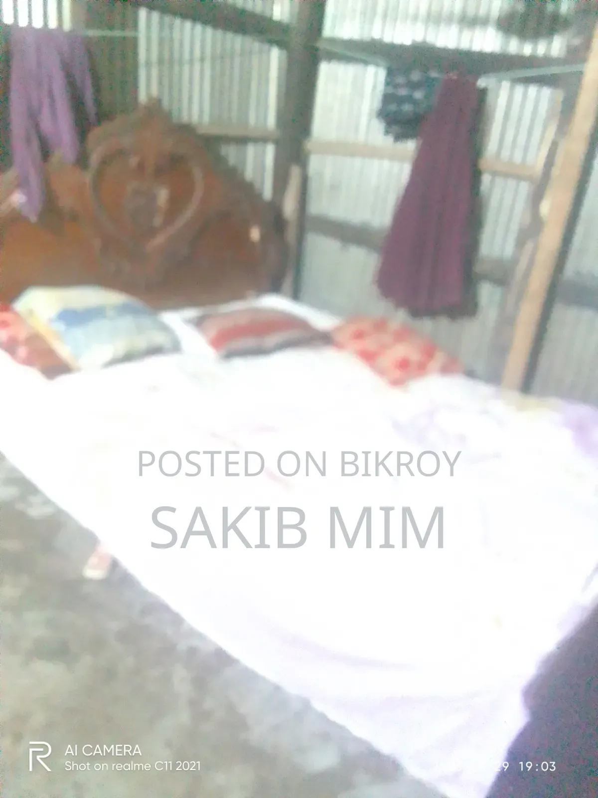Bed will be sold.