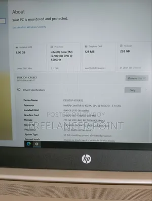 Laptop HP ProBook 440 G7 8GB Intel Core i5 SSD 256GB