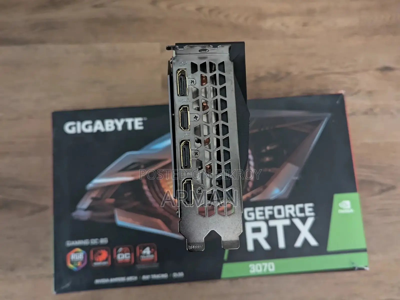 RTX 3070 Oc Gigabyte (3 Fans)