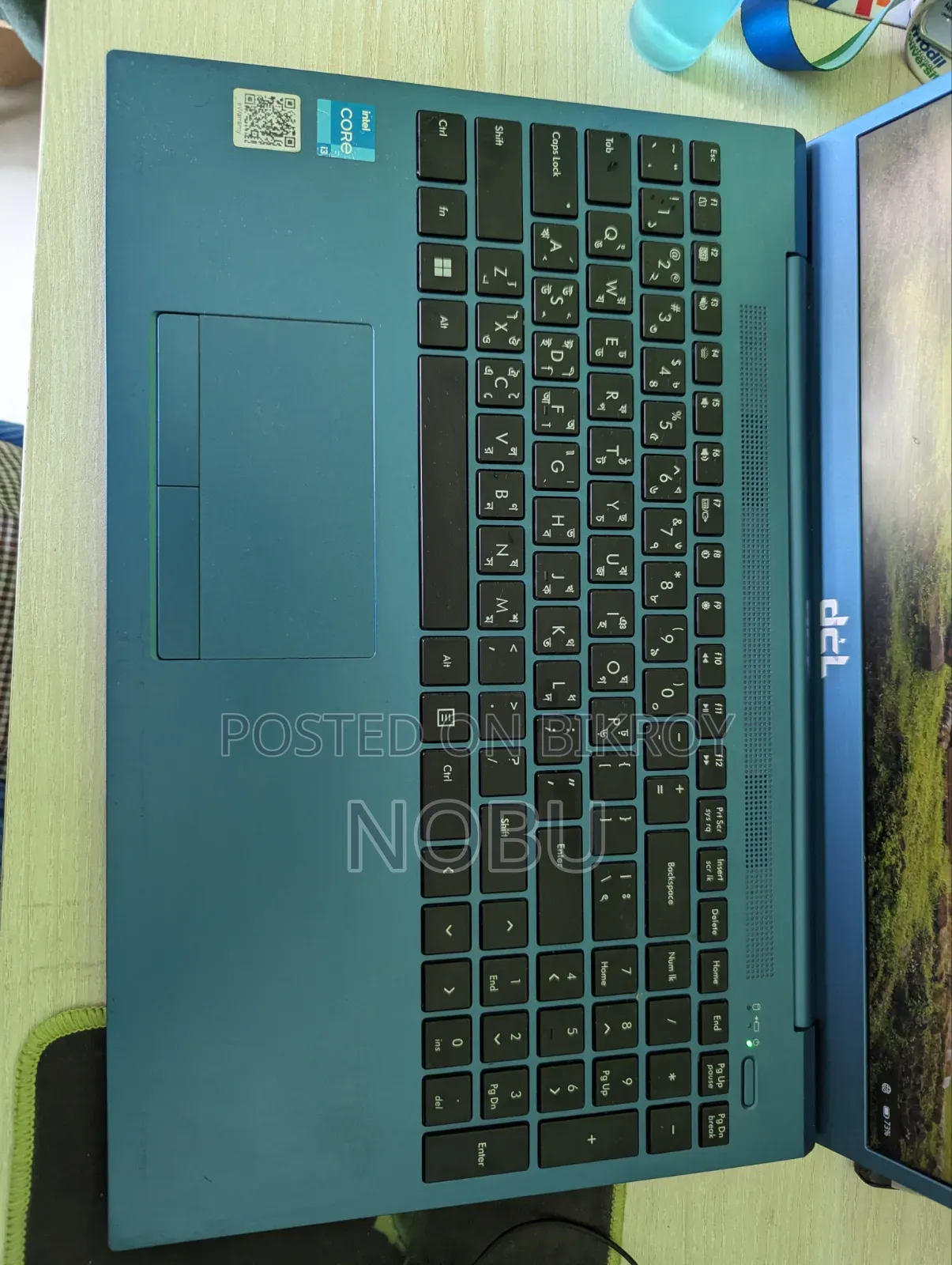 Laptop 8GB Intel Core i3 SSD 512GB