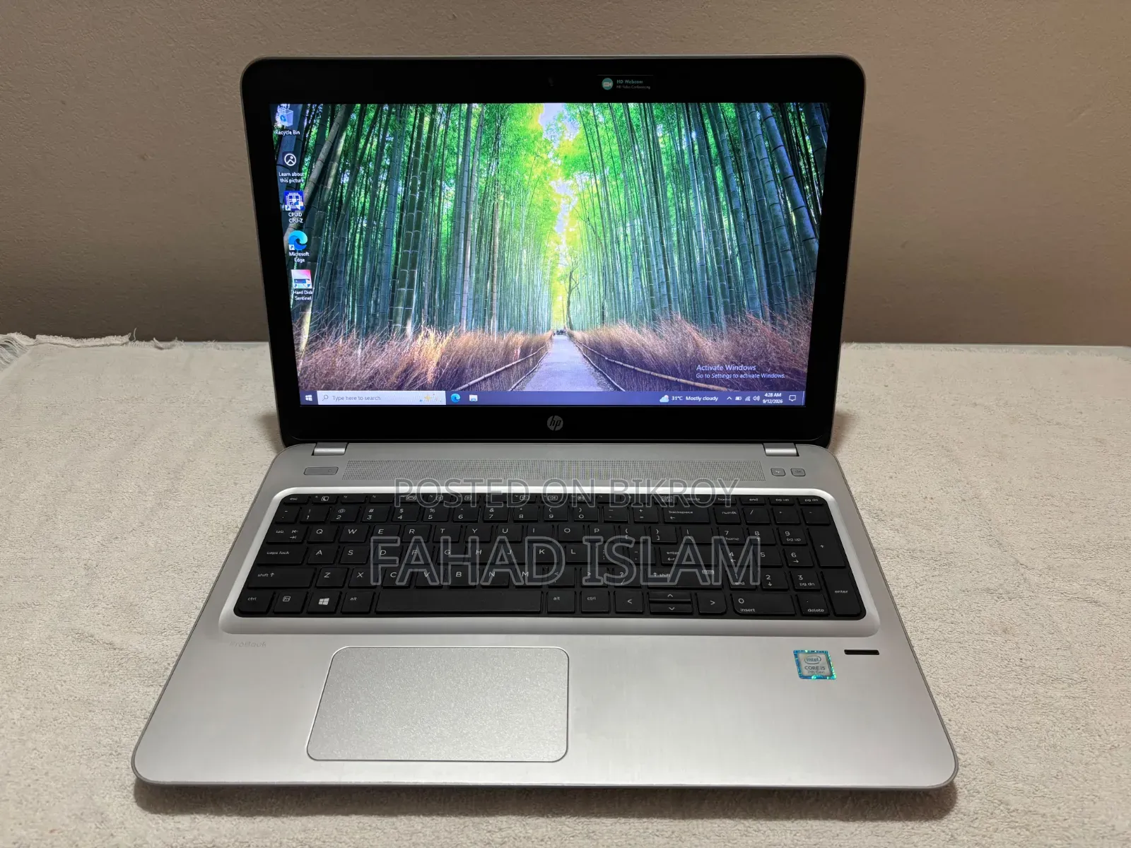 Laptop HP ProBook 450 G4 8GB Intel Core i5 HDD+SSD 1T