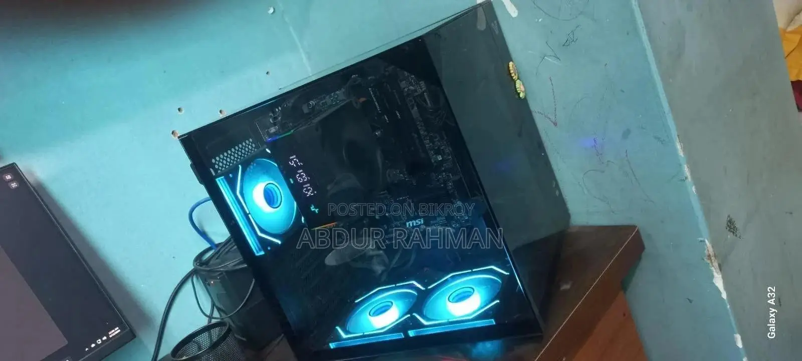 Desktop Computer MSI model 16GB AMD Ryzen 7 SSD 512GB