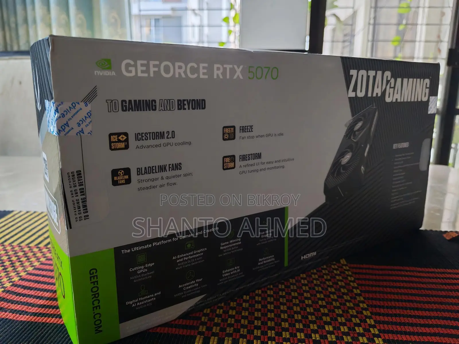 Brand New Zotac RTX 5070 12GB – Sealed Pack